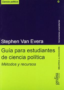 portada Guía Para Estudiantes De Ciencia Política (Herramientas Universitarias) (in Spanish)