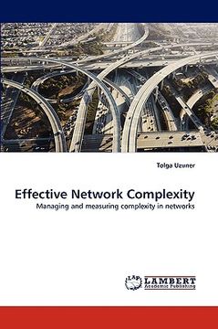 portada effective network complexity (en Inglés)