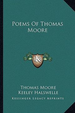 portada poems of thomas moore (in English)