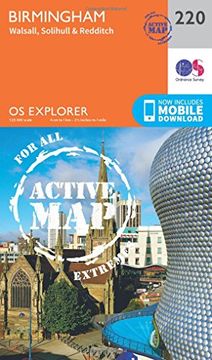 portada Birmingham, Walsall, Solihull and Redditch (OS Explorer Map)