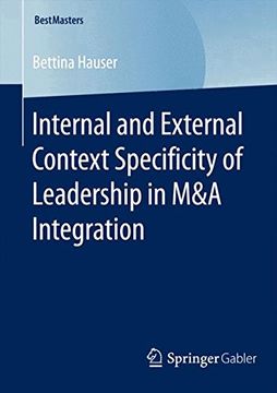 portada Internal and External Context Specificity of Leadership in M&A Integration (BestMasters)