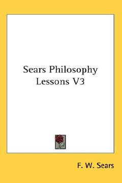 portada sears philosophy lessons v3 (en Inglés)