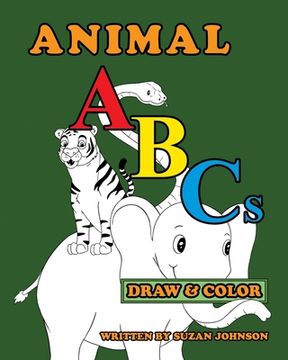 portada Animal ABCs: Draw and Color (en Inglés)