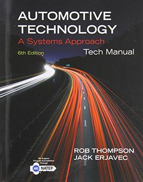 portada Tech Manual for Erjavec's Automotive Technology: A Systems Approach