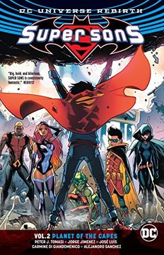 portada Super Sons Volume 2: Planet of the Capes (Planet of the Capes (Rebirth)) 
