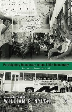 portada participatory democracy versus elitist democracy: lessons from brazil