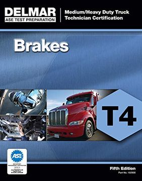 portada Ase Test Preparation - t4 Brakes (Ase Test Preparation for Medium (en Inglés)