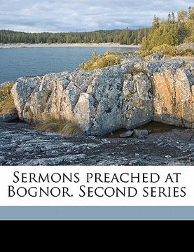 portada sermons preached at bognor. second series (in English)