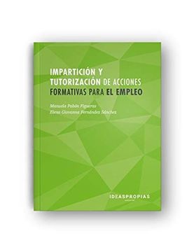 portada Impartición y Tutorización de Acciones Formativas Para el Empleo (Servicios Socioculturales y a la Comunidad)