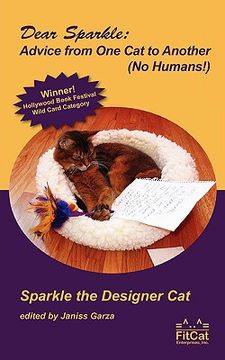 portada dear sparkle: advice from one cat to another (en Inglés)