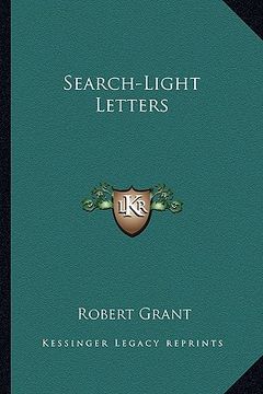 portada search-light letters (en Inglés)