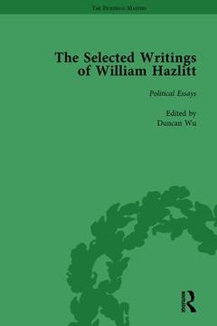 portada The Selected Writings of William Hazlitt Vol 4 (en Inglés)