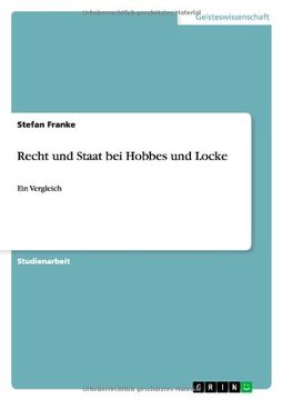 portada Recht und Staat bei Hobbes und Locke