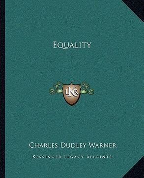 portada equality (en Inglés)