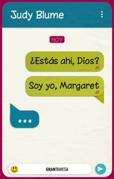 portada Estás Ahí, Dios? Soy yo, Margaret (in Spanish)