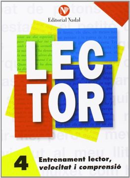 portada Entrenament Lector, Velocitat i Compresio (Tomo 4) (Lector (Catalan)) (en Catalá)