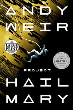 portada Project Hail Mary: A Novel (Random House Large Print) (en Inglés)