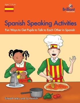 portada spanish speaking activities - fun ways to get ks2 pupils to talk to each other in spanish
