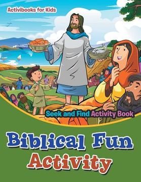 portada Biblical Fun Activity Seek and Find Activity Book (in English)