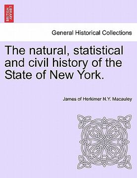 portada the natural, statistical and civil history of the state of new york. volume ii (in English)