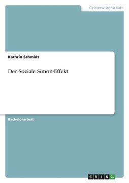 portada Der Soziale Simon-Effekt (en Alemán)