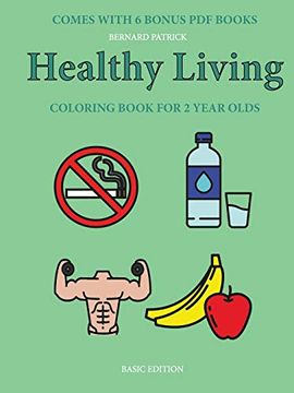portada Coloring Book for 2 Year Olds (Healthy Living) (en Inglés)