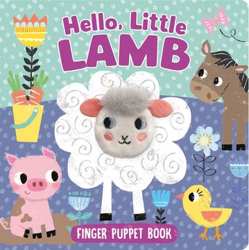 portada Hello, Little Lamb (Finger Puppet Board Book) (en Inglés)