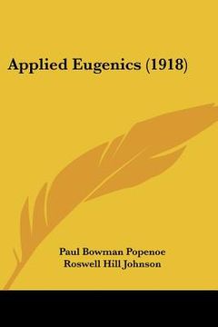 portada applied eugenics (1918) (en Inglés)