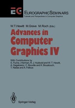 portada advances in computer graphics iv (en Inglés)