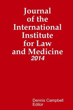 portada Journal of the International Institute for Law and Medicine (en Inglés)