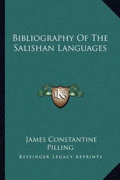 portada bibliography of the salishan languages