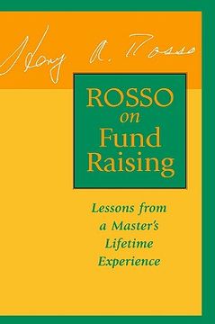 portada rosso on fund raising: lessons from a master's lifetime experience (en Inglés)
