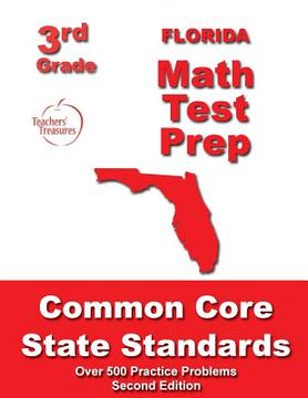 portada Florida 3rd Grade Math Test Prep: Common Core State Standards (en Inglés)