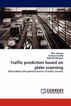 portada traffic prediction based on plate scanning (en Inglés)