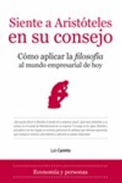 portada Siente a Aristoteles En Su Consejo (in Spanish)