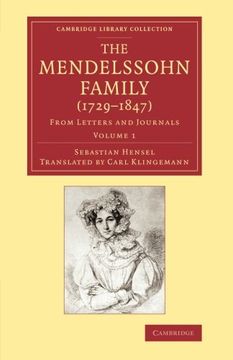 portada The Mendelssohn Family (1729-1847): Volume 1 (Cambridge Library Collection - Music) (in English)