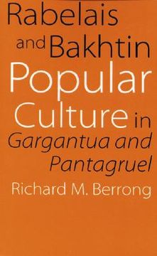 portada rabelais and bakhtin: popular culture in "gargantua and pantagruel" (en Inglés)