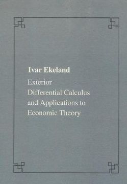 portada exterior differential calculus and applications to economic theory (in English)