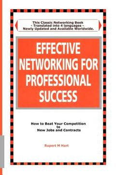 portada effective networking for professional success (en Inglés)