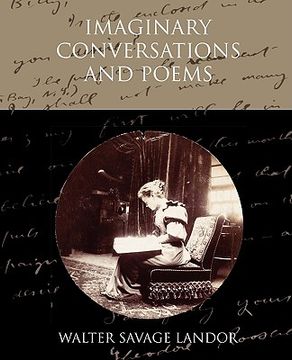 portada imaginary conversations and poems (en Inglés)