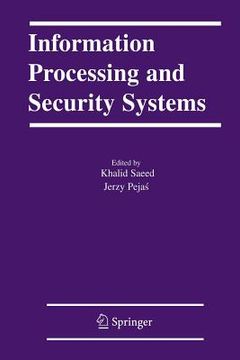 portada Information Processing and Security Systems (en Inglés)