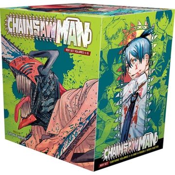 portada Chainsaw man box Set: Includes Volumes 1-11 (en Inglés)