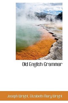 portada old english grammar (en Inglés)