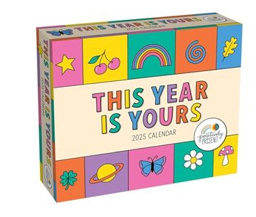 portada Positively Present 2025 Day-To-Day Calendar: This Year is Yours (en Inglés)