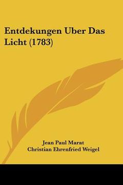 portada Entdekungen Uber Das Licht (1783) (en Alemán)