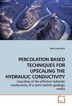 portada PERCOLATION BASED TECHNIQUES FOR UPSCALING THE HYDRAULIC CONDUCTIVITY: Upscaling of the effective hydraulic conductivity of a semi-realistic geologic media