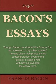portada Bacon's Essays 