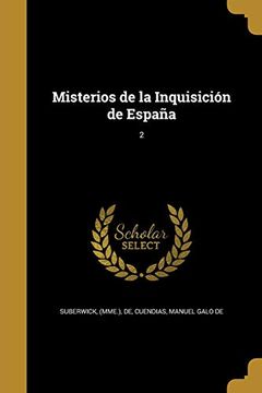portada Misterios de la Inquisición de España; 2