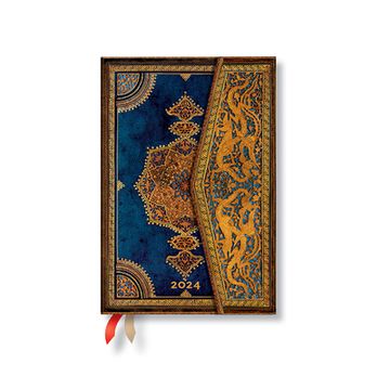 Libro Paperblanks | 2024 Safavid Indigo | Safavid Binding art | 12 ...