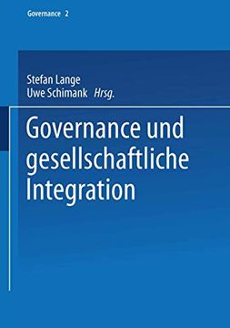 portada Governance und Gesellschaftliche Integration (en Alemán)